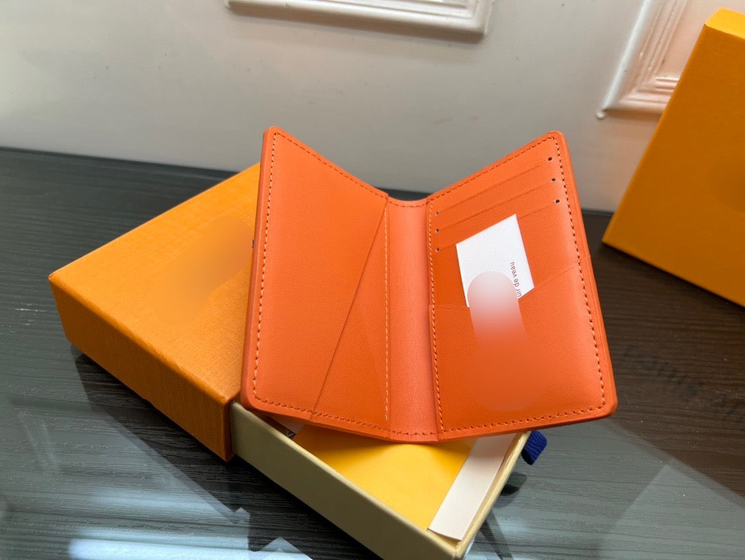 Orange Small Bi-Fold Wallet - PREORDER