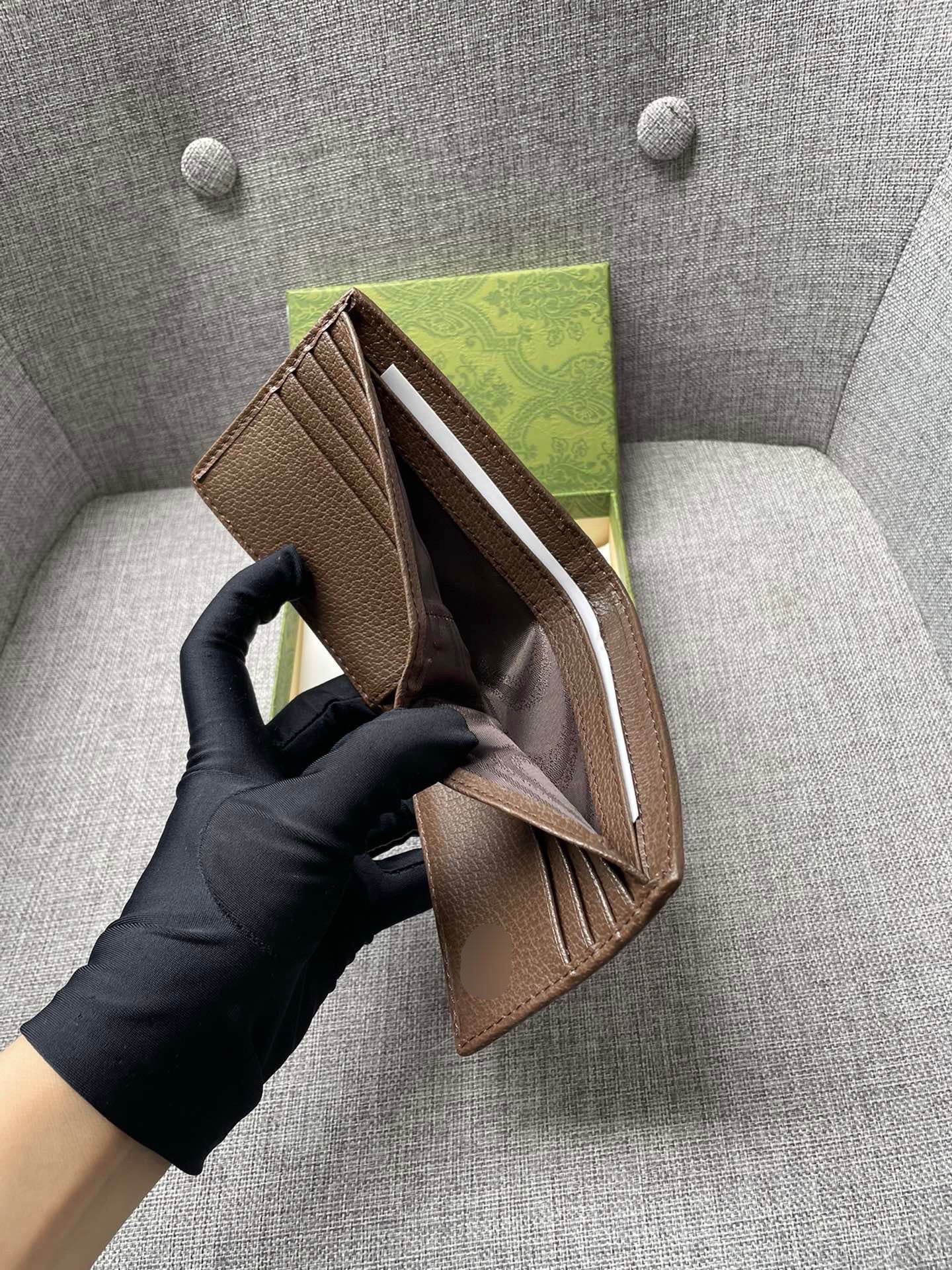 Brown Big Logo Medium Bi-Fold Wallet - PREORDER