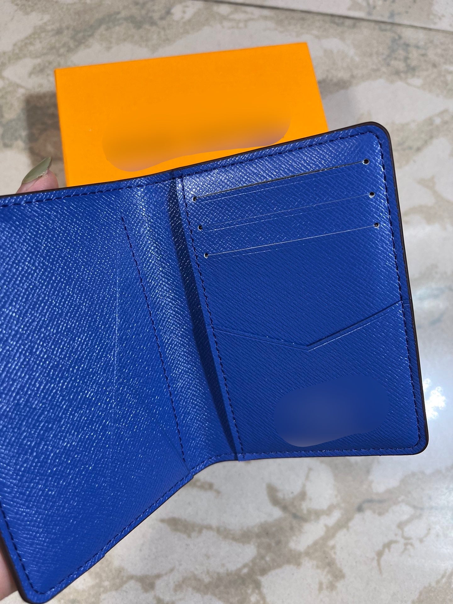 Pink/Blue Small Bi-Fold Wallet - PREORDER