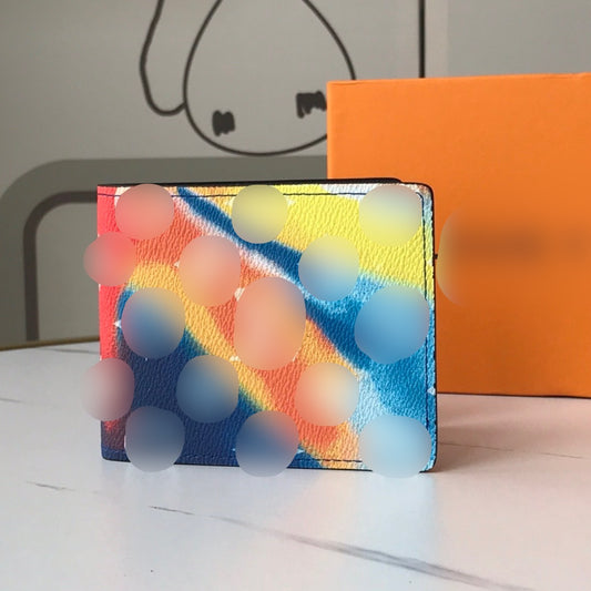 Multicolored Medium Bi-Fold Wallet - PREORDER