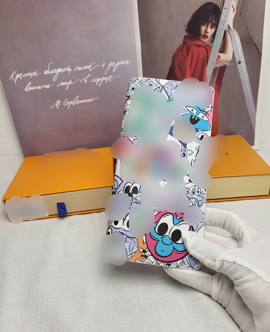 Graffiti Multicolored Large Bi-Fold Wallet - PREORDER