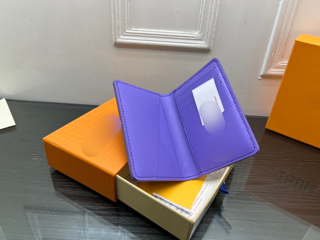 Purple Small Bi-Fold Wallet - PREORDER