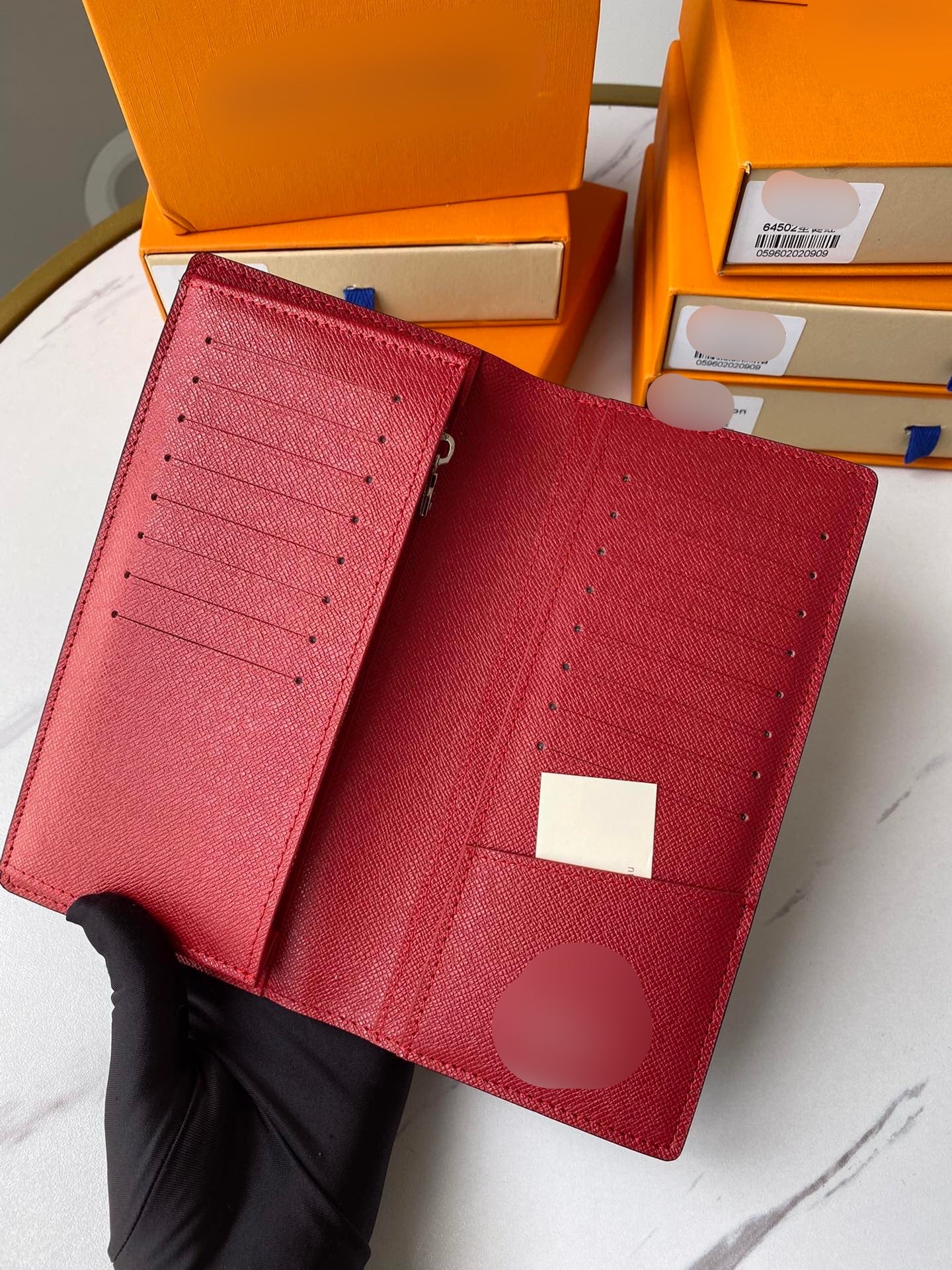 Red Rocket Monogram Large Bi-Fold Wallet - PREORDER