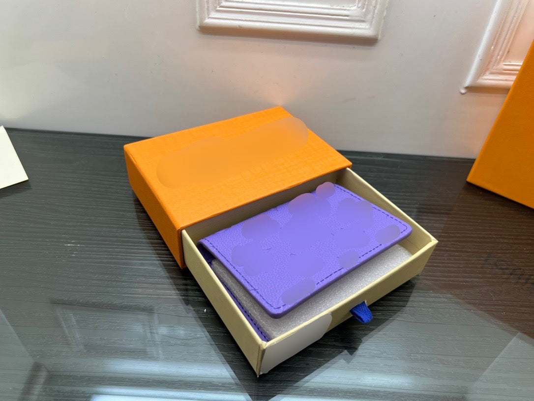 Purple Small Bi-Fold Wallet - PREORDER