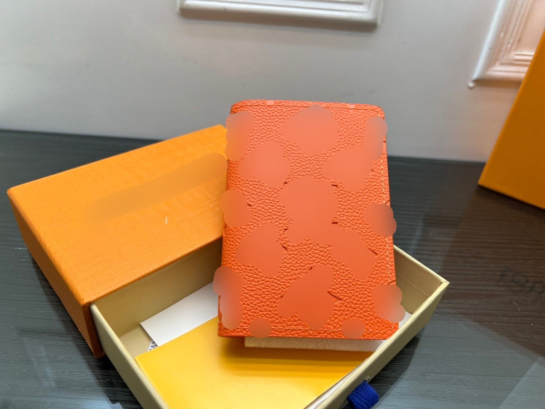 Orange Small Bi-Fold Wallet - PREORDER