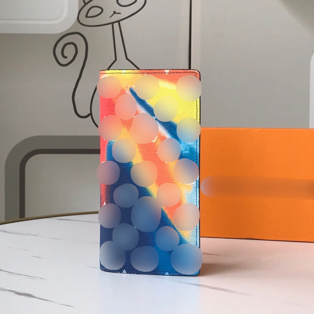 Multicolored Large Bi-Fold Wallet - PREORDER