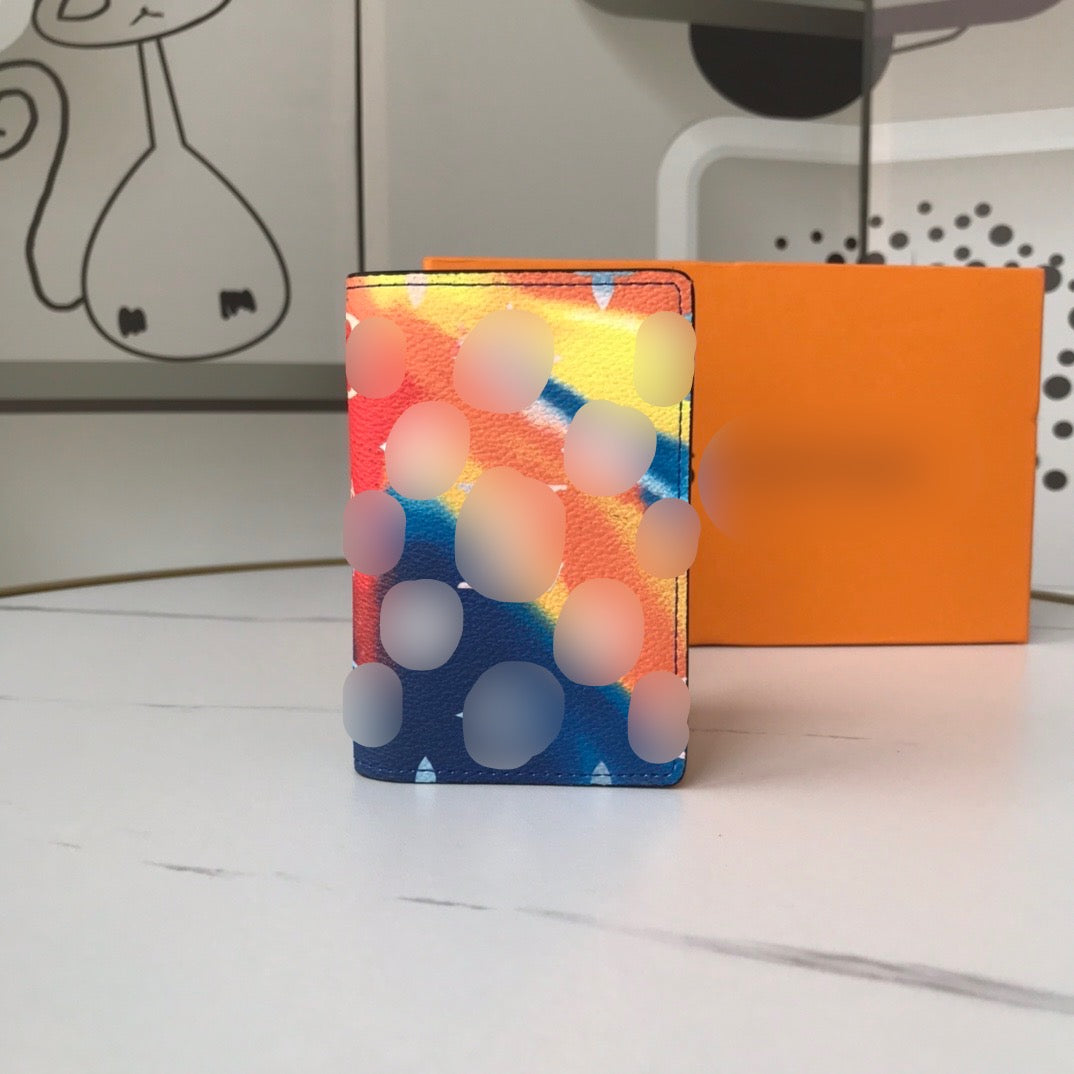 Multicolored Small Bi-Fold Wallet - PREORDER