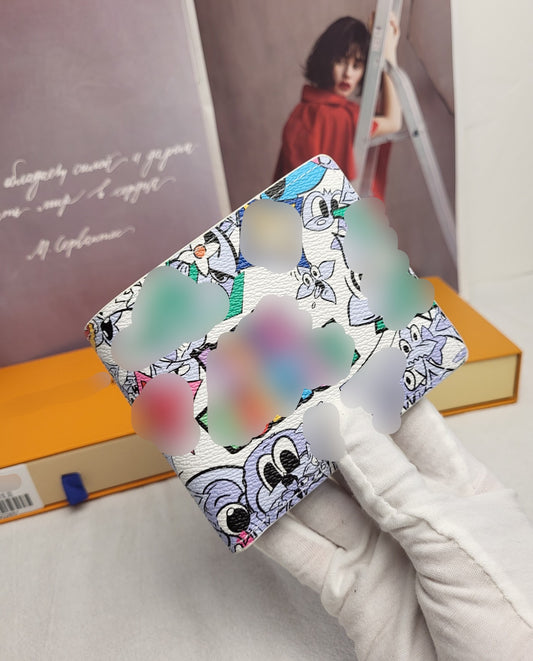 Graffiti Multicolored Medium Bi-Fold Wallet - PREORDER